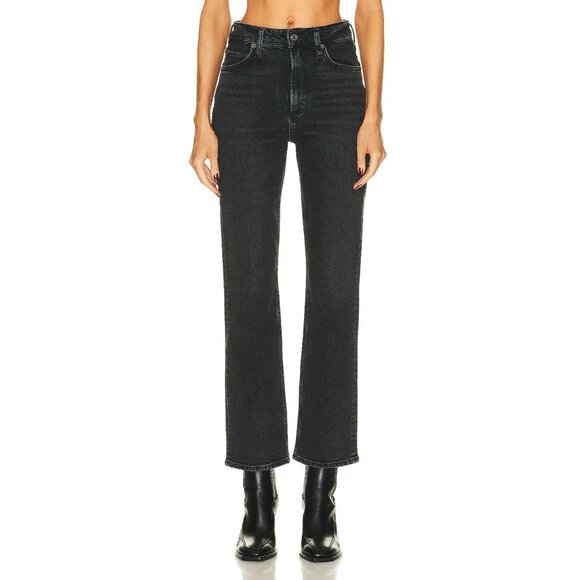Agolde Vintage High Rise Bootcut in Technique Black Size 29